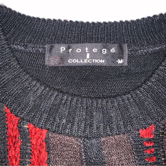 v i n t a g e :: Slouchy Coogi Style Textured Grandpa Knit Sweater - Picture 6 of 13